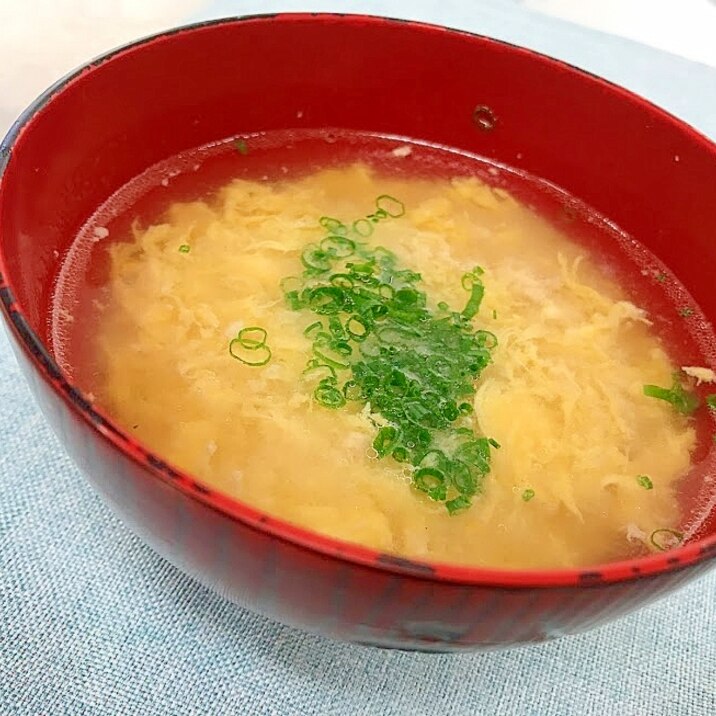 中華風！？鶏ひき肉と玉子の絶品お味噌汁♪